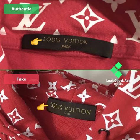 fake louis vuitton supreme trui red|real louis vuitton.